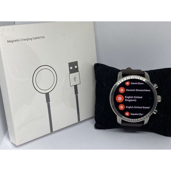 Fossil Gen 3 Authentic Genuine Smart Watch Custom Band FTW4000 LT79 - Picture 1 of 12